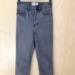 Everlane stretch high-rise cigarette jeans